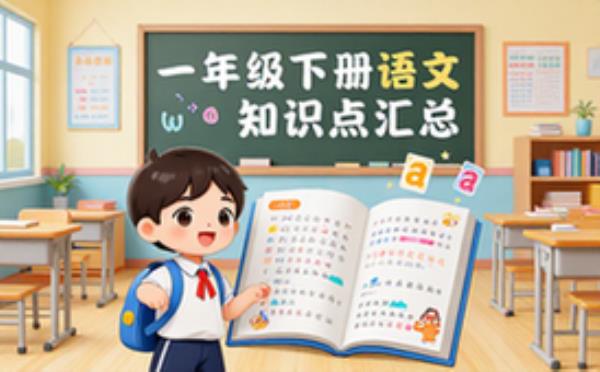 一年级下册语文知识点汇总-小学生-全册重点背诵内容-文字资料