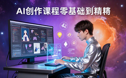 AI创作实战课程零基础人群全流程技巧学习视频资料