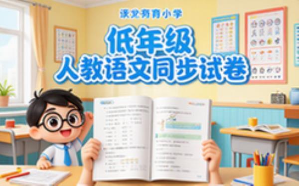 低年级语文人教同步练习试卷全套资料学生适用