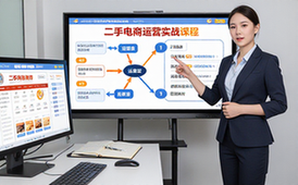 二手电商平台运营实战课程-电商从业者-深度教学-视频资料