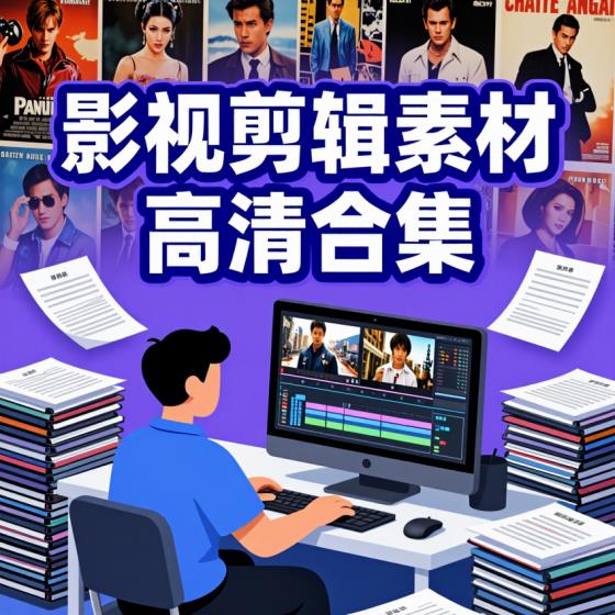 影视剪辑素材合集-创作者适用-高清混剪卡点资料包