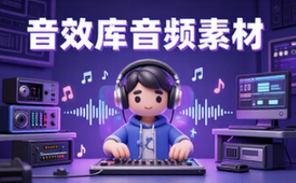 音效库音频素材资源包-百万剪辑师专用-可商用