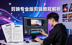 剪映专业版视频剪辑教程全解析适用新手含技巧电子资料