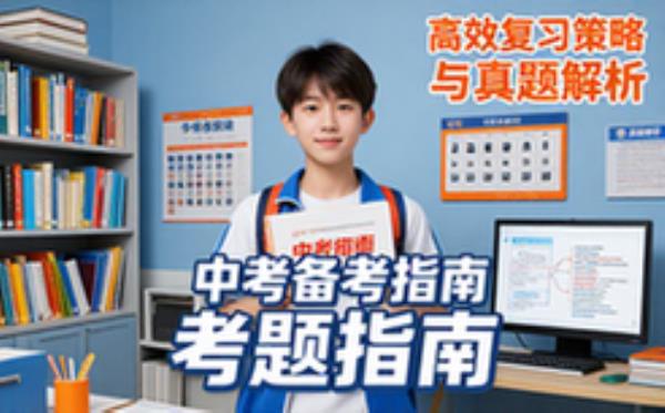 中考备考指南：初中生适用含策略真题解析电子资料