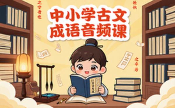 中小学小古文名句成语音频课学习资料合集