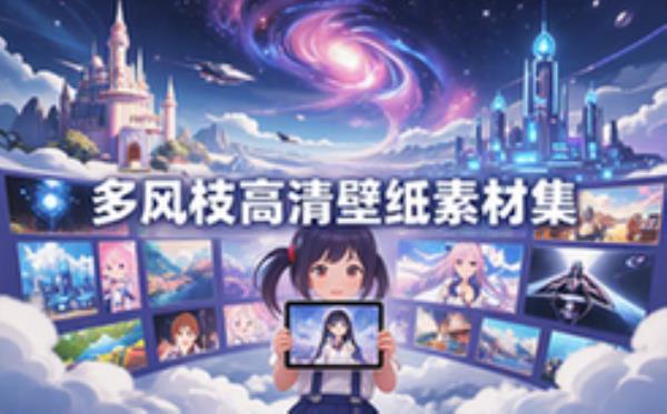 高清壁纸资源整合-动漫风景科技风适用桌面背景素材包