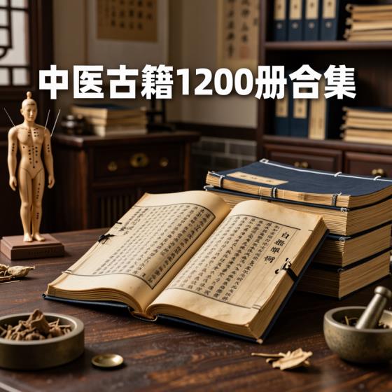 中医古籍1200册打包合集适合中医爱好者学习资料