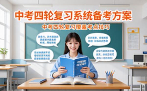 中考四轮复习方案-初中生-全面知识点与技巧-系统备考资料