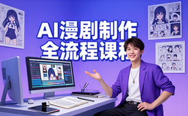 AI漫剧制作课程-创作者适用-全套流程讲解-视频资料
