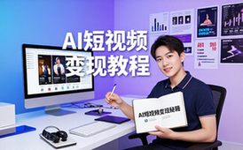 AI短视频变现教程-创业者适用-含AI工具用法-快速盈利-视频资料