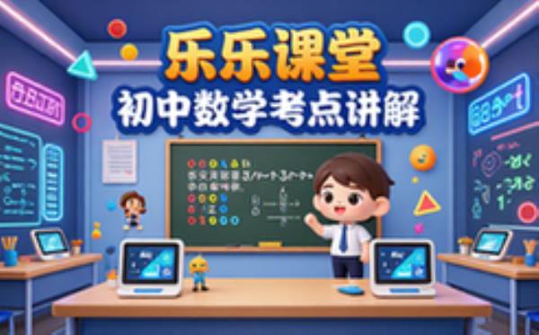 初中数学教学视频-初中生-趣味动画-涵盖考点-乐乐课堂版