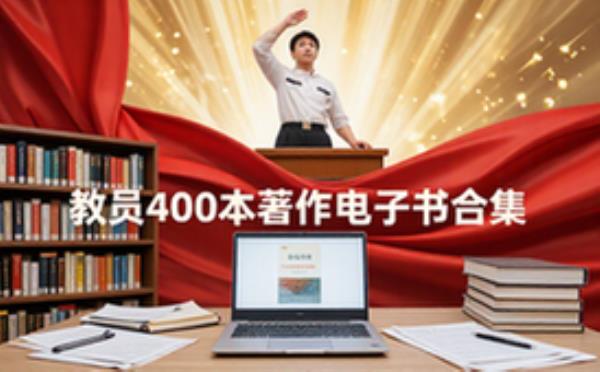 教员著作大全电子书合集-学习人群-经典著作-海量资源-400本29GB
