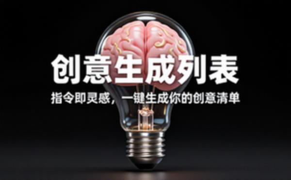 创意生成列表指令要求