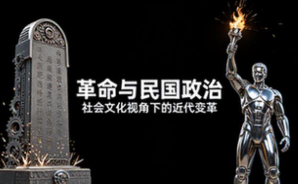民国政治研究著作 从社会文化视角解读近代革命变革