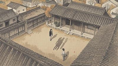 雨天楼梯现神秘女孩 诡异消失引恐慌
