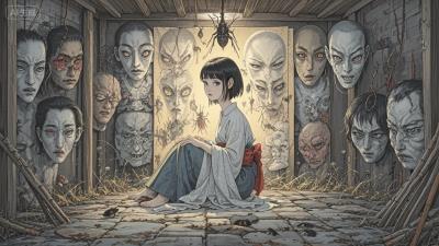 深夜窗前现火路，诡异男子每夜来袭