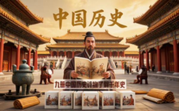 中国历史读物九册套装适合历史爱好者了解千年史电子书