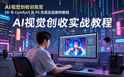 AI视觉创收训练营教程-创作者-合成实战案例-视频资料