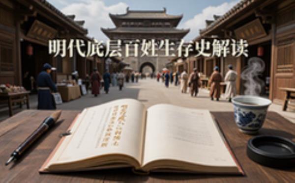 明代历史读物解读-适合历史爱好者-深度剖析社会人情-文字资料