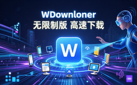 WDownloader无限制视频下载工具-通用-多平台高速下载-软件版