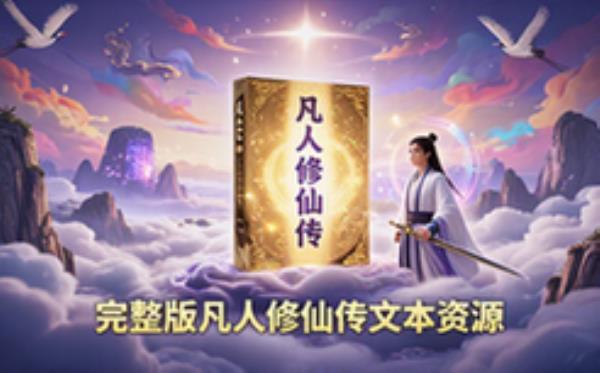 凡人修仙传小说完整版文本资源适用于小说爱好者