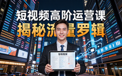 短视频高阶运营课-从业者-钻研流量逻辑掌握手段-视频课程