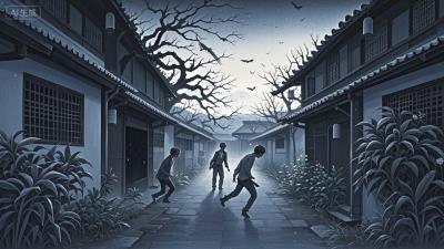 半夜窗前传来熟悉呼唤，我吓得不敢回应