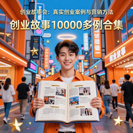 创业故事会10000多例真实故事开店营销法合集资料