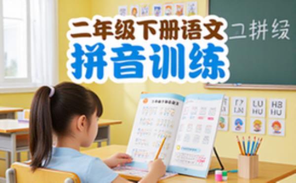 二年级下册语文拼音写字练习专项训练资料（情景式）