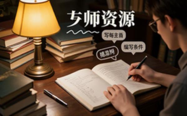 写每章主旨及提编写条件-写作者适用-写作指导资料