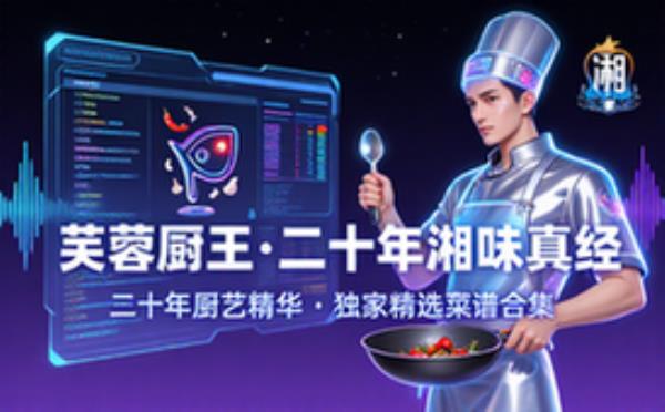 湘菜烹饪菜谱书籍 芙蓉厨王二十年厨艺经验精选合集