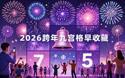 2026朋友圈跨年九宫格素材-社交达人必备可提前收藏资料