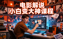 电影解说自媒体课程小白适用系统学习资料