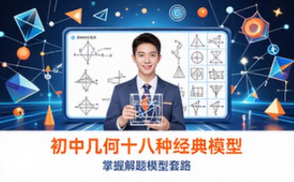 初中几何十八种经典模型教学-初中生-吃透解题套路-资料
