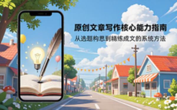 原创文章写作核心能力指南