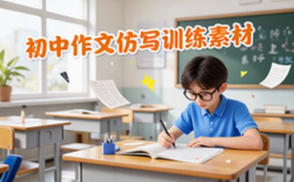 初中作文二十六周仿写训练素材-学生版提升写作表达文字资料