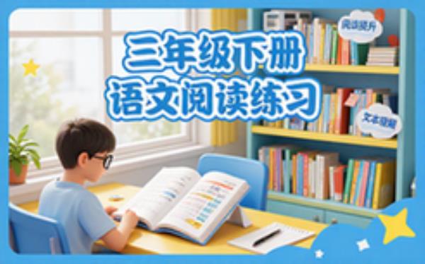 三年级下册语文阅读专项练习-适学生-提升阅读水平-资料
