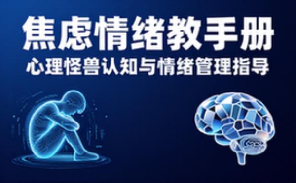 焦虑情绪自我疗愈绘本 心理怪兽认知与情绪管理指南