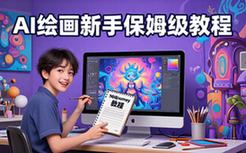 AI绘画Midjourney系统课新手教程完整保姆级视频资料