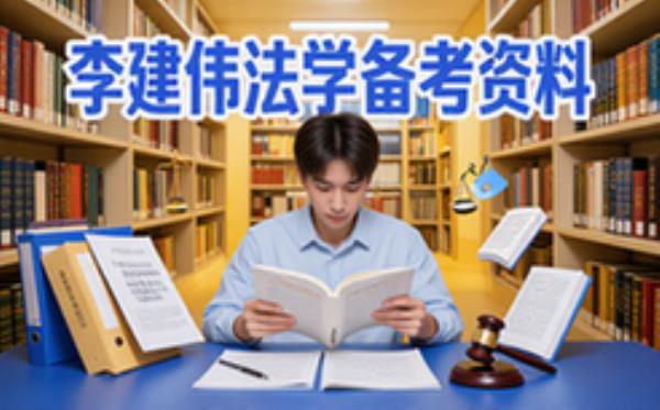 李建伟法学考试备考资料全套配套复习素材汇总