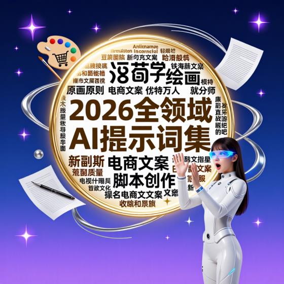 2026AI提示词合集-创作者适用-多领域通用资料包