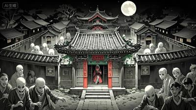 半夜床边突然出现人影，手脚被压动不了，醒来发现真相吓坏自己