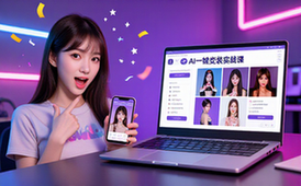 AI一键变装实战课-零基础人群-丝滑变装视频教程