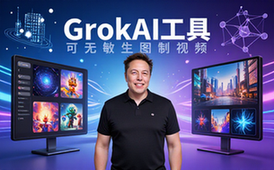 GrokAI工具-科技爱好者-无敏感限制-生成图视频-虚拟资料