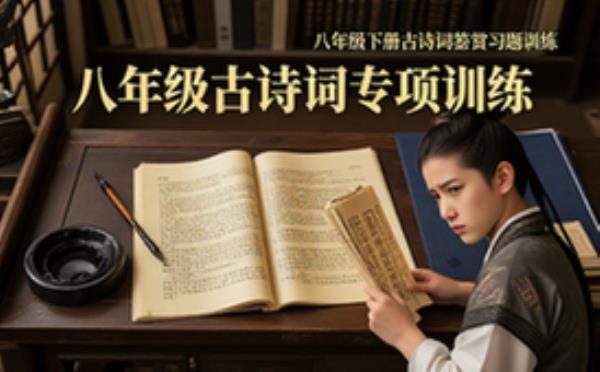 八年级下册古诗词鉴赏习题训练-学生适用-提升答题能力-资料