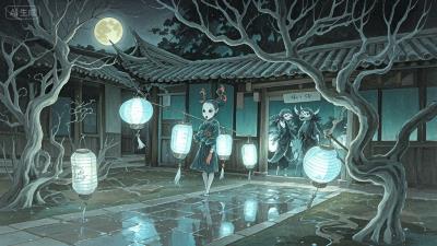 阴森老房闹鬼事，卫生间的诡异影子吓坏孩子