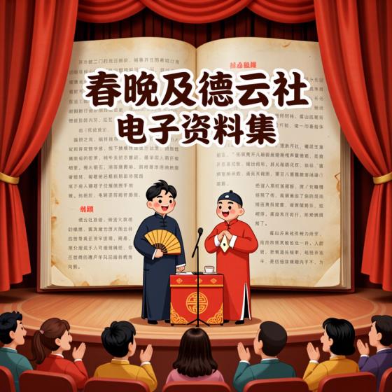 春晚相声小品及德云社合集电子书籍资料大全适用文娱爱好者
