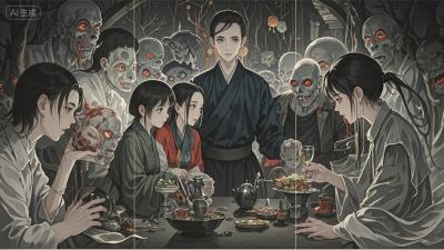 孕妇怀孕八月惊现红衣女人，外婆疑是撞邪引鬼怪闹家