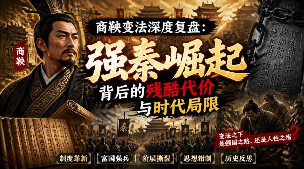 商鞅变法深度复盘：强秦崛起背后的残酷代价与时代局限
