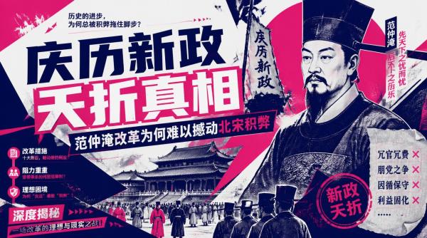 庆历新政夭折真相：范仲淹改革为何难以撼动北宋积弊
